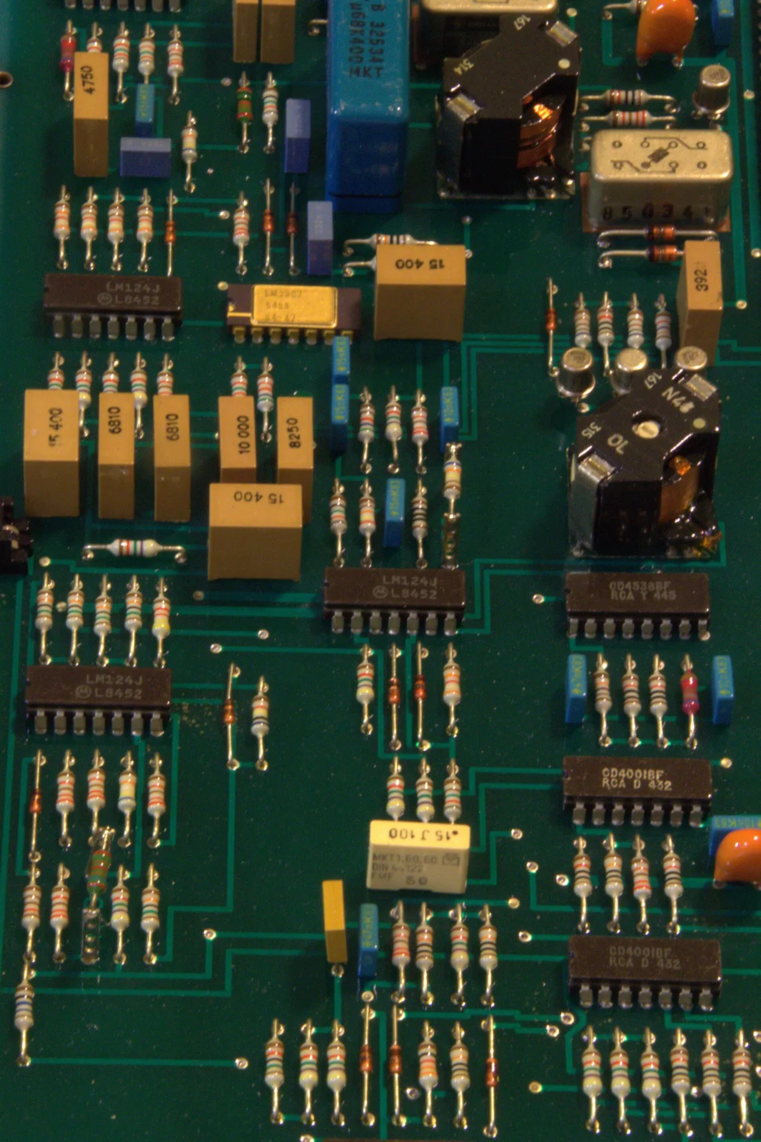 Circuit board close-up
